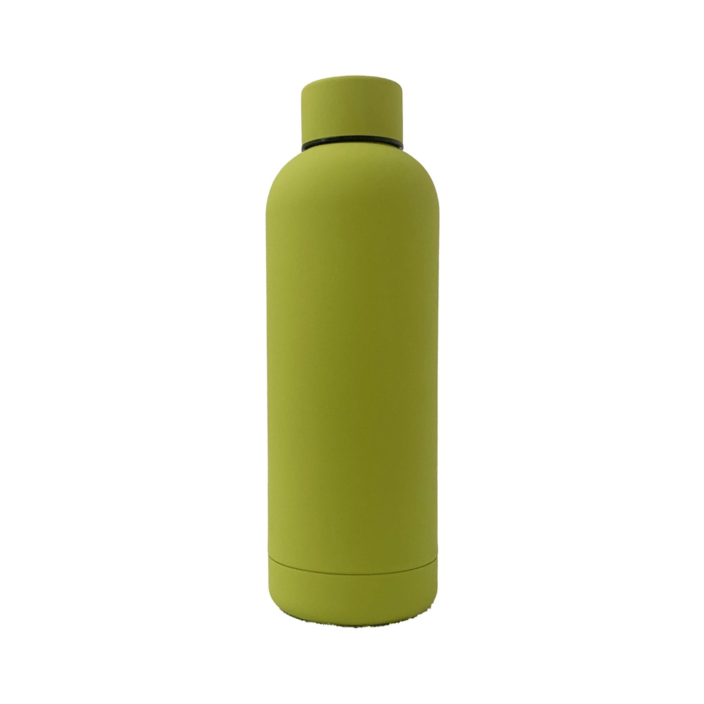 17oz Rubber Vacuum Insulated Stainless Steel Water Bottle